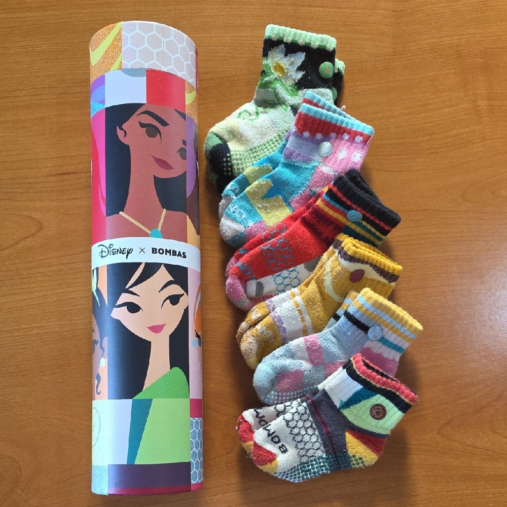 Disney x Bombas Colorful Toddler Socks Set